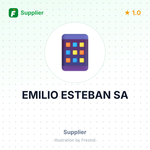 EMILIO ESTEBAN SA – summary card, no photo uploaded yet