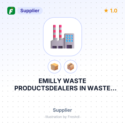 EMILLY WASTE PRODUCTSDEALERS IN WASTE PRODUCTSPO BOX – summary card, no photo uploaded yet