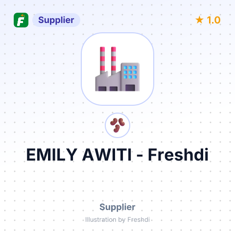 EMILY AWITI – summary card, no photo uploaded yet