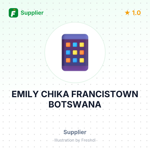 EMILY CHIKA FRANCISTOWN BOTSWANA – summary card, no photo uploaded yet