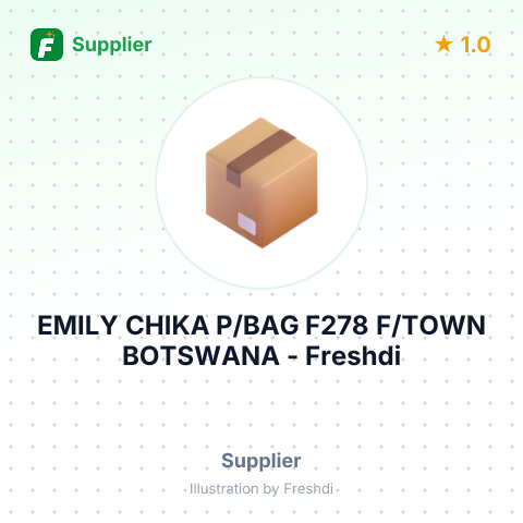 EMILY CHIKA P/BAG F278 F/TOWN BOTSWANA – summary card, no photo uploaded yet