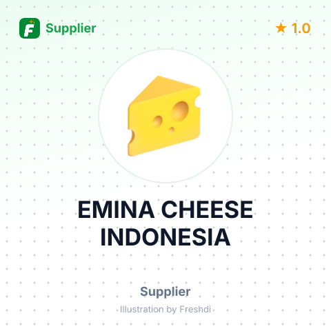EMINA CHEESE INDONESIA – summary card, no photo uploaded yet