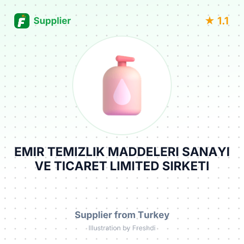 EMIR TEMIZLIK MADDELERI SANAYI VE TICARET LIMITED SIRKETI – summary card, no photo uploaded yet