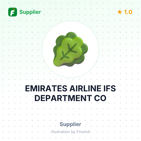 EMIRATES AIRLINE IFS DEPARTMENT CO – summary card, no photo uploaded yet