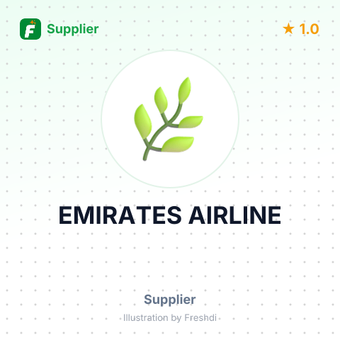 EMIRATES AIRLINE – summary card, no photo uploaded yet