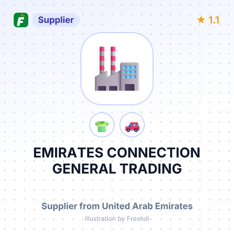 EMIRATES CONNECTION GENERAL TRADING – summary card, no photo uploaded yet
