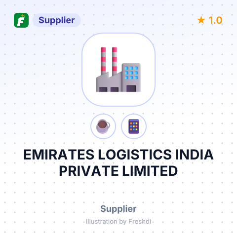 EMIRATES LOGISTICS INDIA PRIVATE LIMITED – summary card, no photo uploaded yet