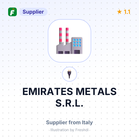 EMIRATES METALS S.R.L. – summary card, no photo uploaded yet