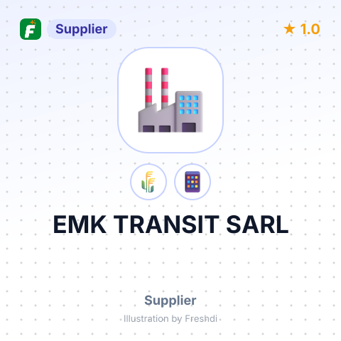 EMK TRANSIT SARL – summary card, no photo uploaded yet