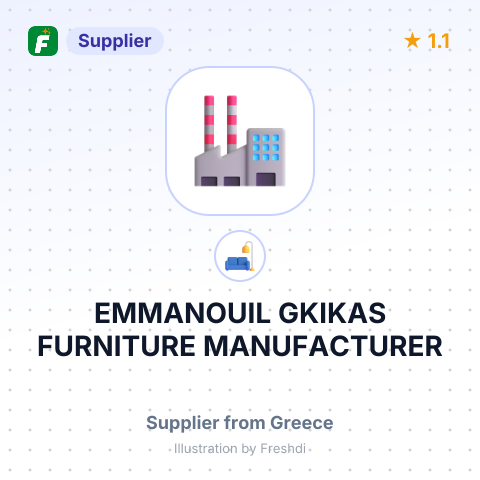 EMMANOUIL GKIKAS FURNITURE MANUFACTURER – summary card, no photo uploaded yet