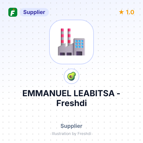 EMMANUEL LEABITSA – summary card, no photo uploaded yet
