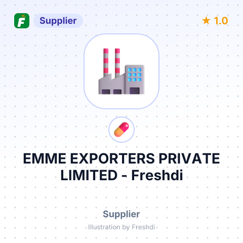 EMME EXPORTERS PRIVATE LIMITED – summary card, no photo uploaded yet