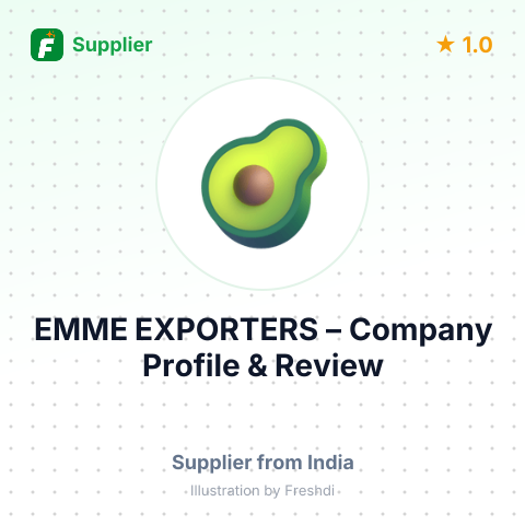 EMME EXPORTERS – summary card, no photo uploaded yet