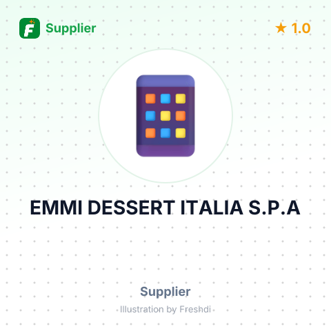 EMMI DESSERT ITALIA S.P.A – summary card, no photo uploaded yet