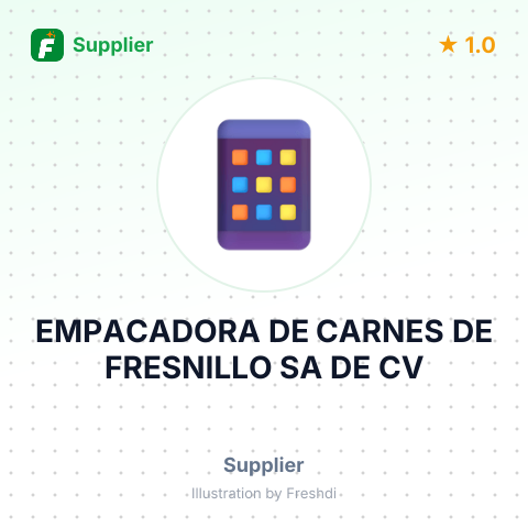 EMPACADORA DE CARNES DE FRESNILLO SA DE CV – summary card, no photo uploaded yet