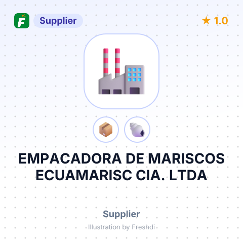 EMPACADORA DE MARISCOS ECUAMARISC CIA. LTDA – summary card, no photo uploaded yet