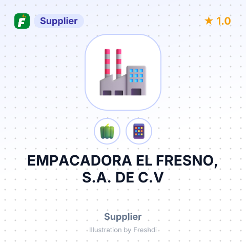EMPACADORA EL FRESNO, S.A. DE C.V – summary card, no photo uploaded yet