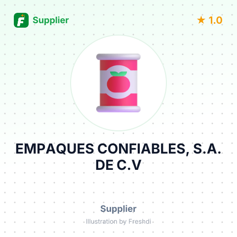 EMPAQUES CONFIABLES, S.A. DE C.V – summary card, no photo uploaded yet
