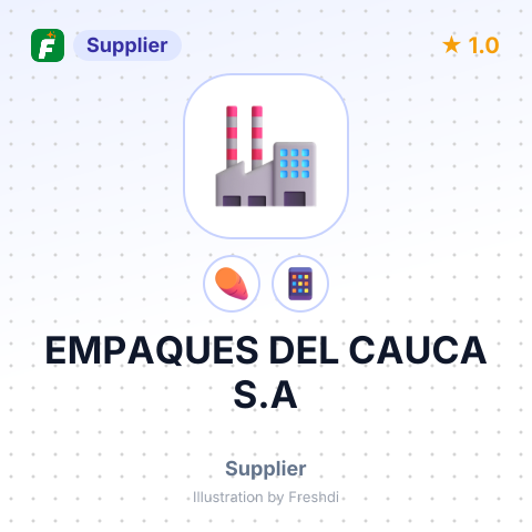 EMPAQUES DEL CAUCA S.A – summary card, no photo uploaded yet