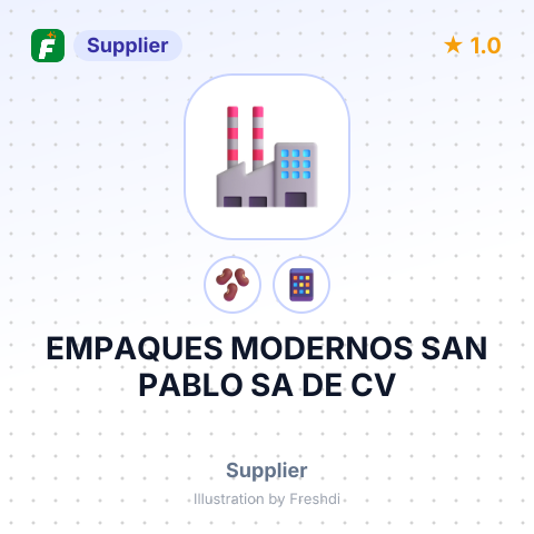EMPAQUES MODERNOS SAN PABLO SA DE CV – summary card, no photo uploaded yet