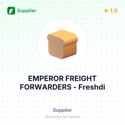 EMPEROR FREIGHT FORWARDERS – summary card, no photo uploaded yet