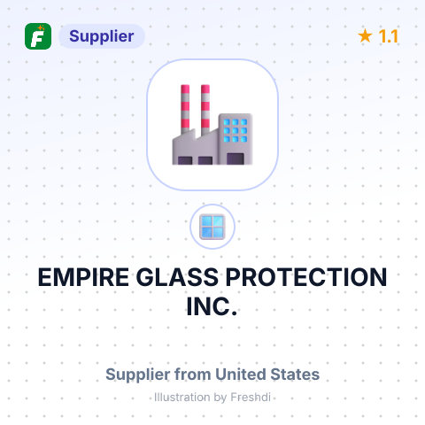 EMPIRE GLASS PROTECTION INC. – summary card, no photo uploaded yet