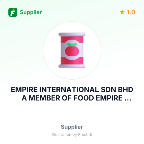 EMPIRE INTERNATIONAL SDN BHD A MEMBER OF FOOD EMPIRE HOLDINGS LIMITED – summary card, no photo uploaded yet