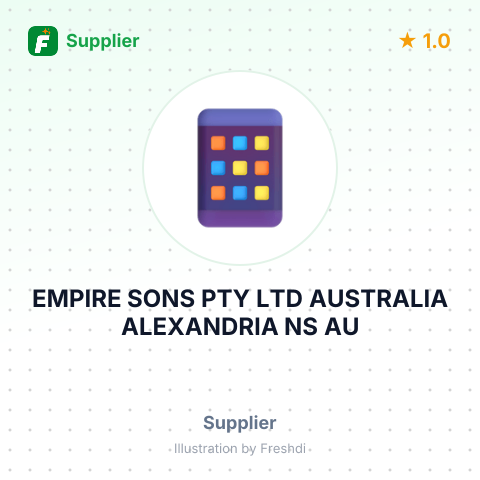 EMPIRE SONS PTY LTD AUSTRALIA ALEXANDRIA NS AU – summary card, no photo uploaded yet