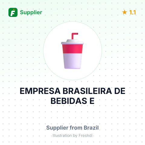 EMPRESA BRASILEIRA DE BEBIDAS E – summary card, no photo uploaded yet