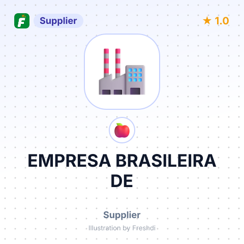 EMPRESA BRASILEIRA DE – summary card, no photo uploaded yet