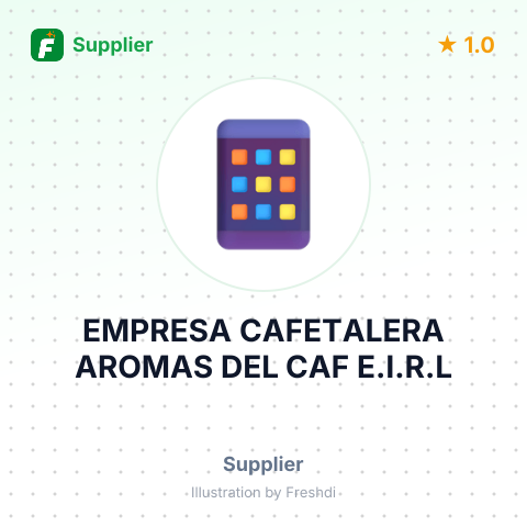 EMPRESA CAFETALERA AROMAS DEL CAF E.I.R.L – summary card, no photo uploaded yet