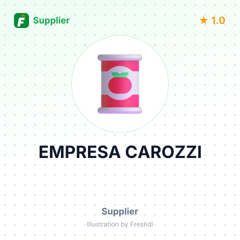 EMPRESA CAROZZI – summary card, no photo uploaded yet