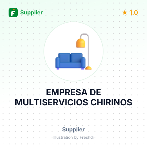 EMPRESA DE MULTISERVICIOS CHIRINOS – summary card, no photo uploaded yet