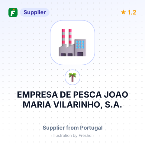 EMPRESA DE PESCA JOAO MARIA VILARINHO, S.A. – summary card, no photo uploaded yet