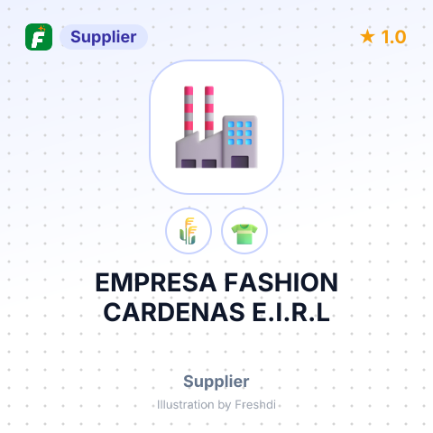 EMPRESA FASHION CARDENAS E.I.R.L – summary card, no photo uploaded yet