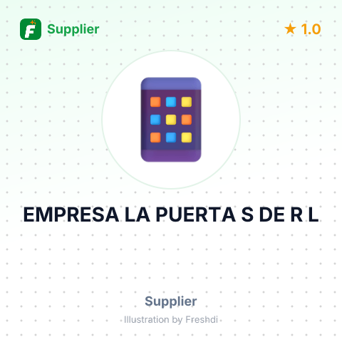 EMPRESA LA PUERTA S DE R L – summary card, no photo uploaded yet