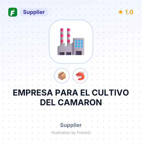EMPRESA PARA EL CULTIVO DEL CAMARON – summary card, no photo uploaded yet