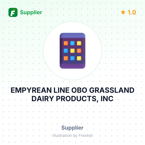 EMPYREAN LINE OBO GRASSLAND DAIRY PRODUCTS, INC – summary card, no photo uploaded yet