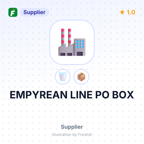 EMPYREAN LINE PO BOX – summary card, no photo uploaded yet
