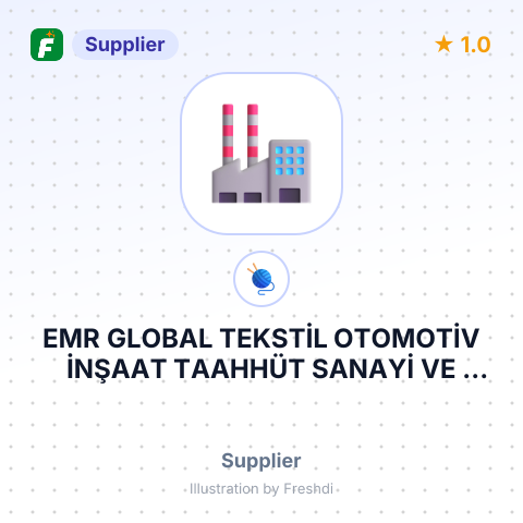 EMR GLOBAL TEKSTİL OTOMOTİV İNŞAAT TAAHHÜT SANAYİ VE LİMİTED ŞİRKETİ – summary card, no photo uploaded yet