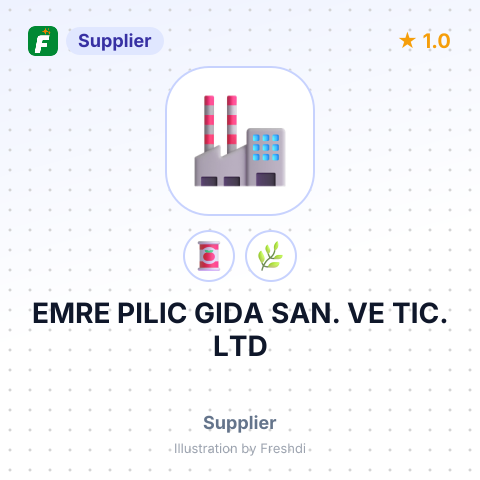 EMRE PILIC GIDA SAN. VE TIC. LTD – summary card, no photo uploaded yet