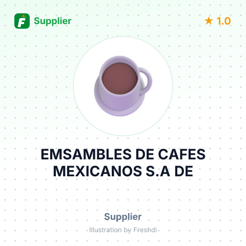 EMSAMBLES DE CAFES MEXICANOS S.A DE – summary card, no photo uploaded yet