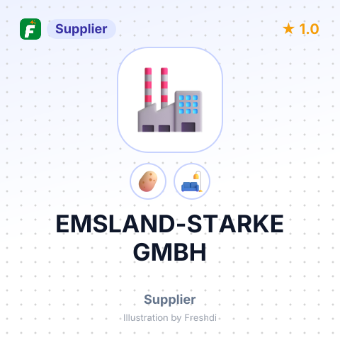 EMSLAND-STARKE GMBH – summary card, no photo uploaded yet