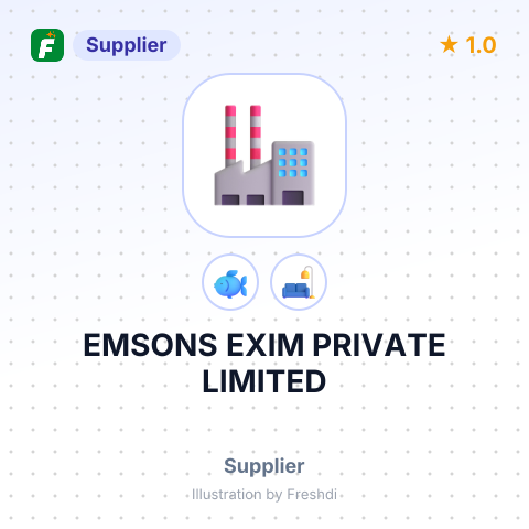 EMSONS EXIM PRIVATE LIMITED – summary card, no photo uploaded yet