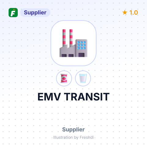 EMV TRANSIT – summary card, no photo uploaded yet
