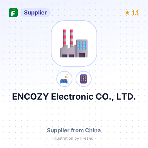 ENCOZY Electronic CO., LTD. – summary card, no photo uploaded yet