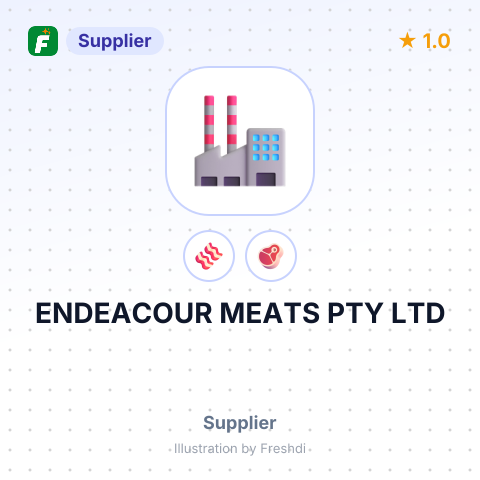 ENDEACOUR MEATS PTY LTD – summary card, no photo uploaded yet