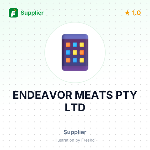 ENDEAVOR MEATS PTY LTD – summary card, no photo uploaded yet