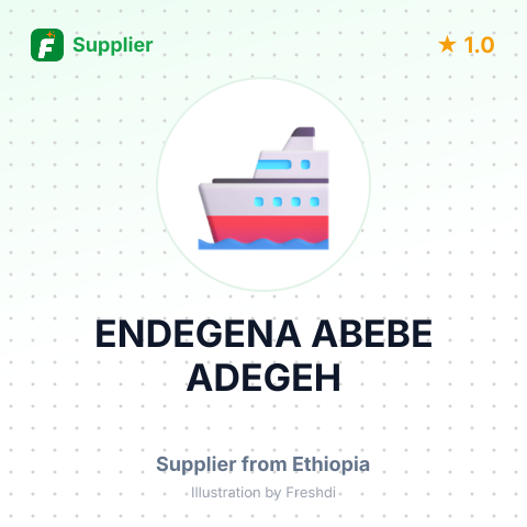 ENDEGENA ABEBE ADEGEH – summary card, no photo uploaded yet