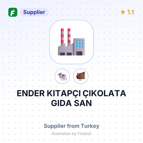 ENDER KITAPÇI ÇIKOLATA GIDA SAN – summary card, no photo uploaded yet